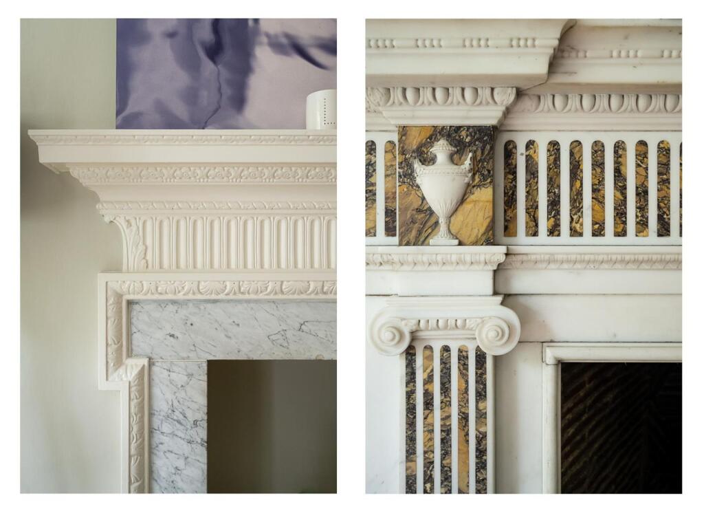 Fireplace features