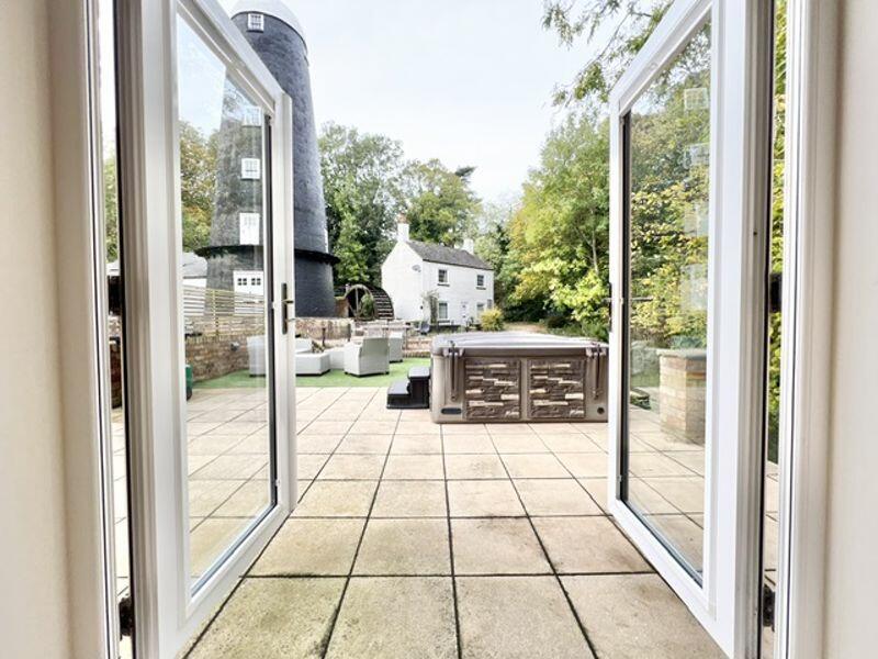 View from patio doors