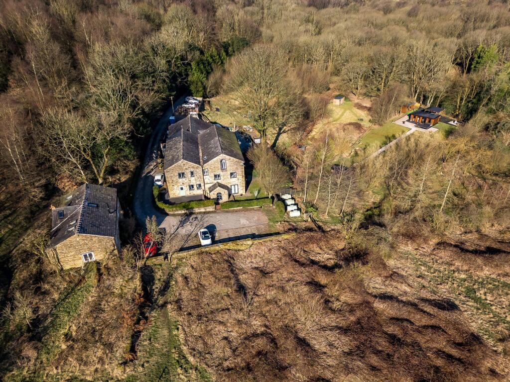 Aerial View of Front of Property