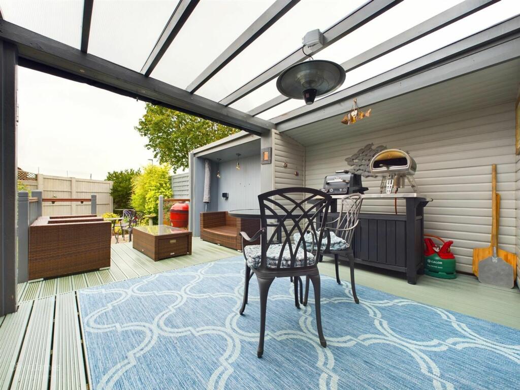 Covered BBQ Area