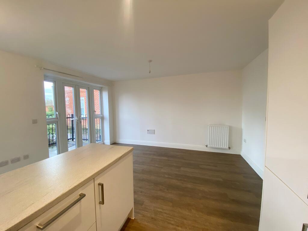 Open plan living room.