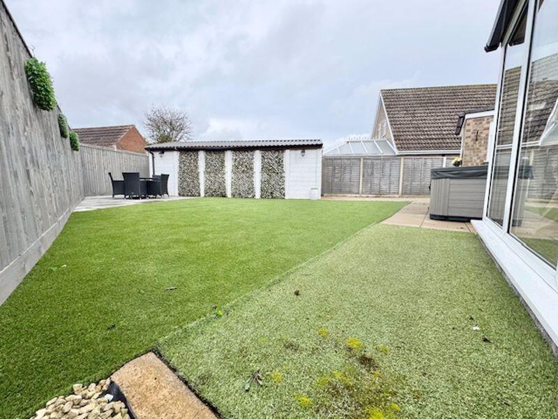 Rear garden