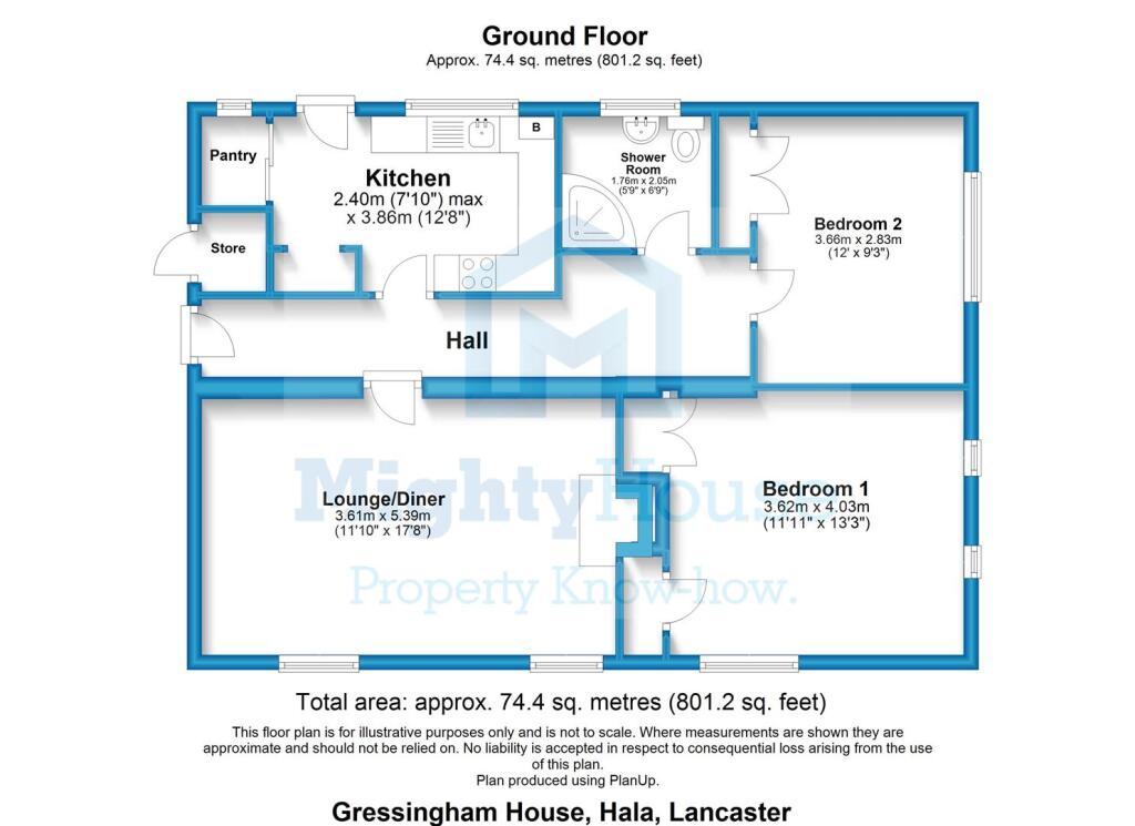 Gressingham House, Hala, Lancaster - 2D.JPG