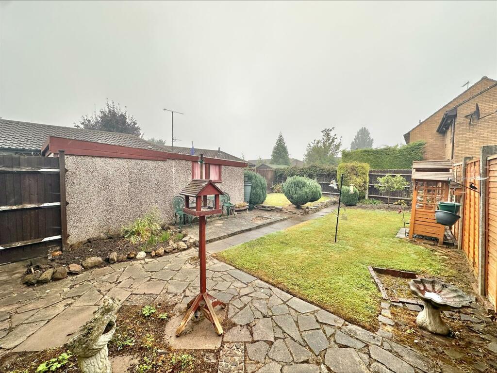 Rear Garden &amp; Garage