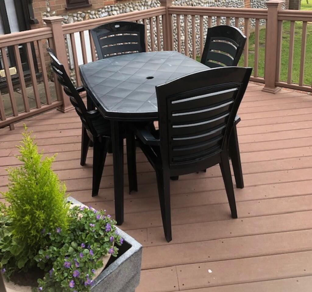 patio area