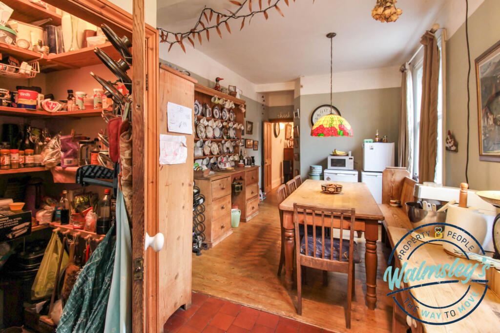Pantry and dining room
