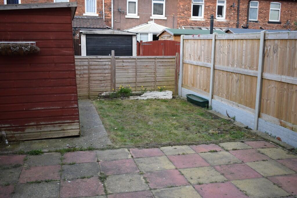 Rear garden