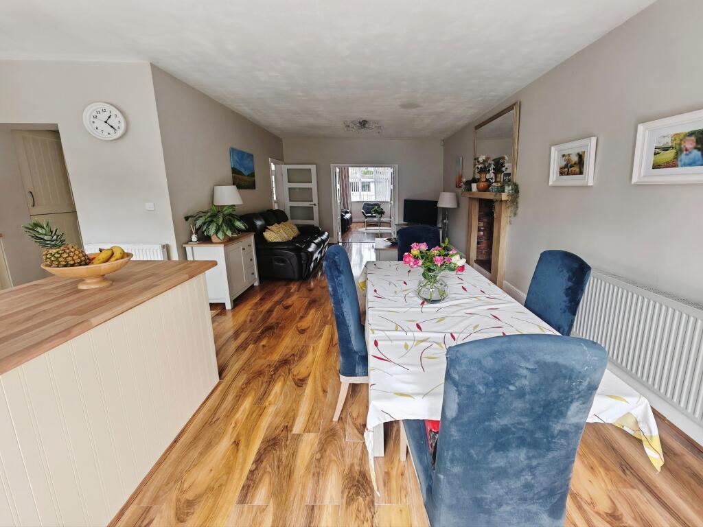 Open plan living space