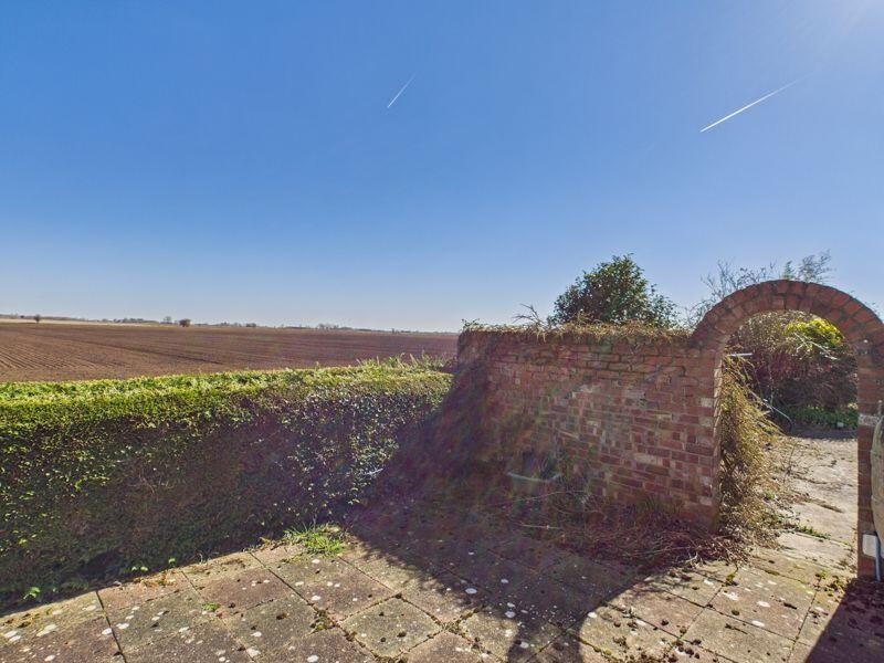 View over open countryside