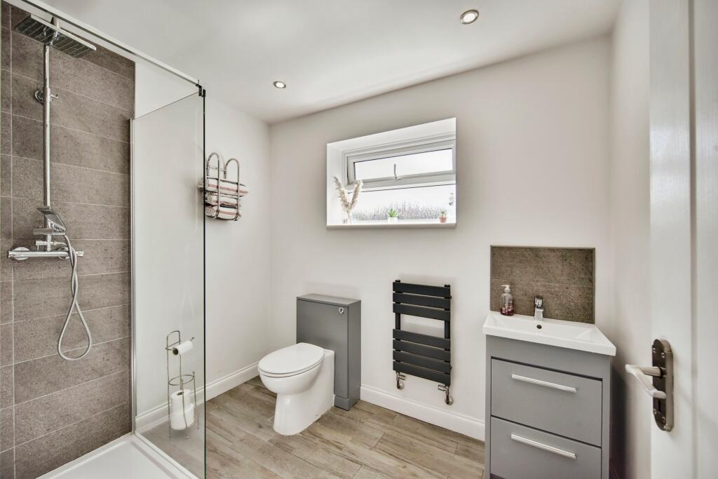 Downstairs Modern Family Bathroom