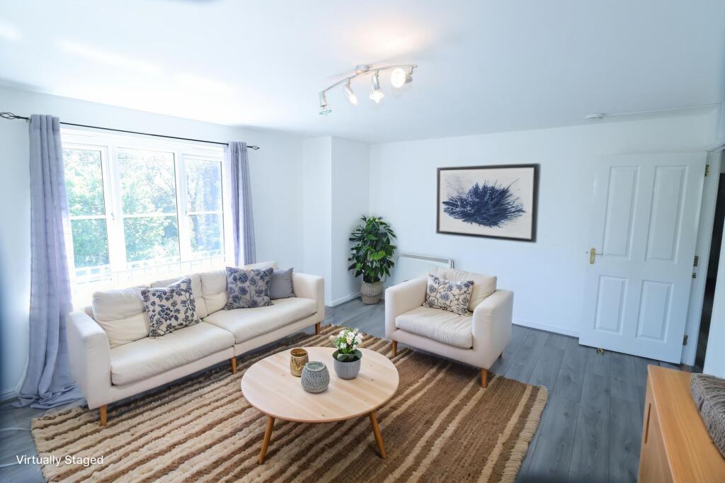 Virtually Staged Lounge