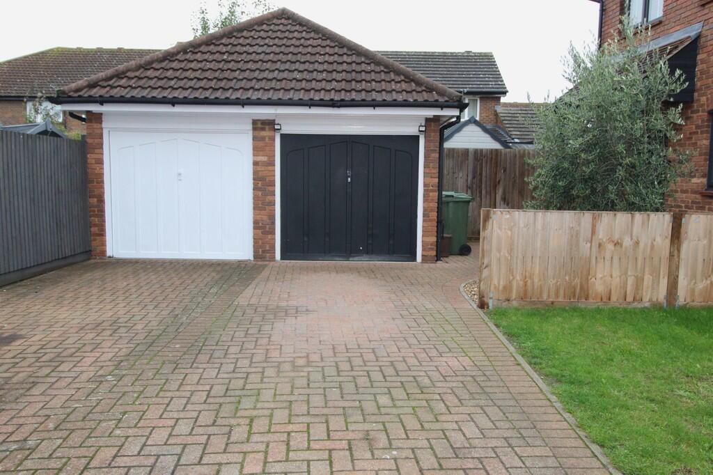 driveway and gara...