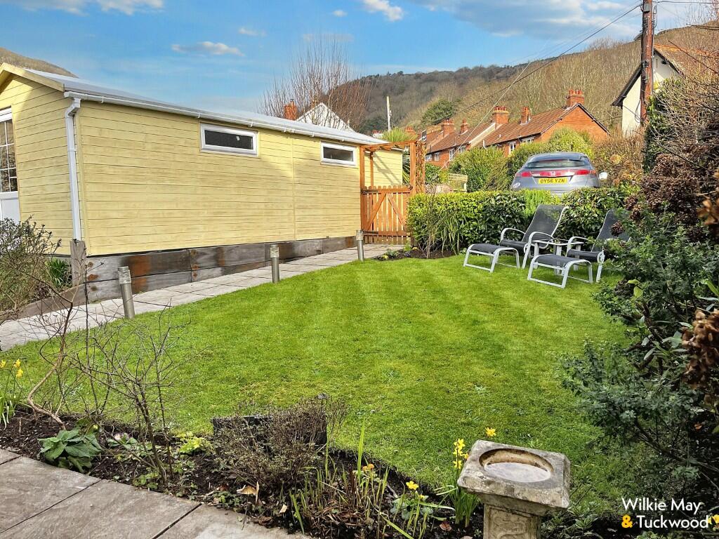 Garden and garage