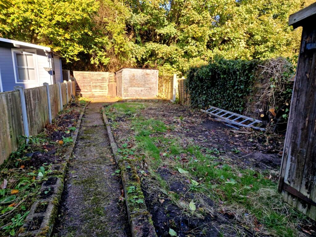 Rear garden