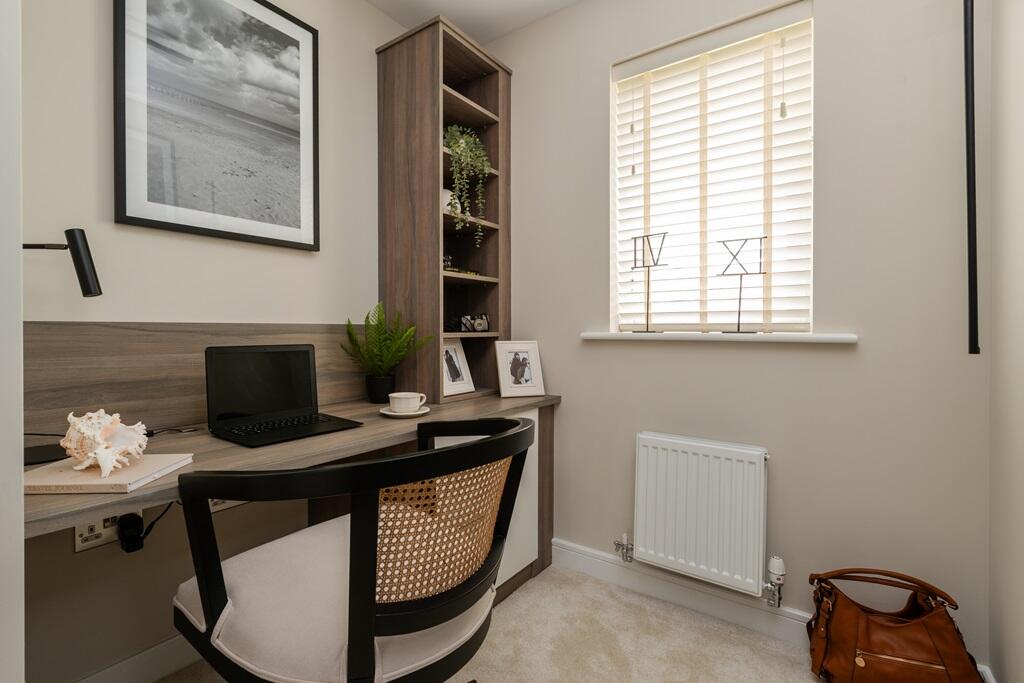 Bedroom 3 can be used as a study or a third bedrom