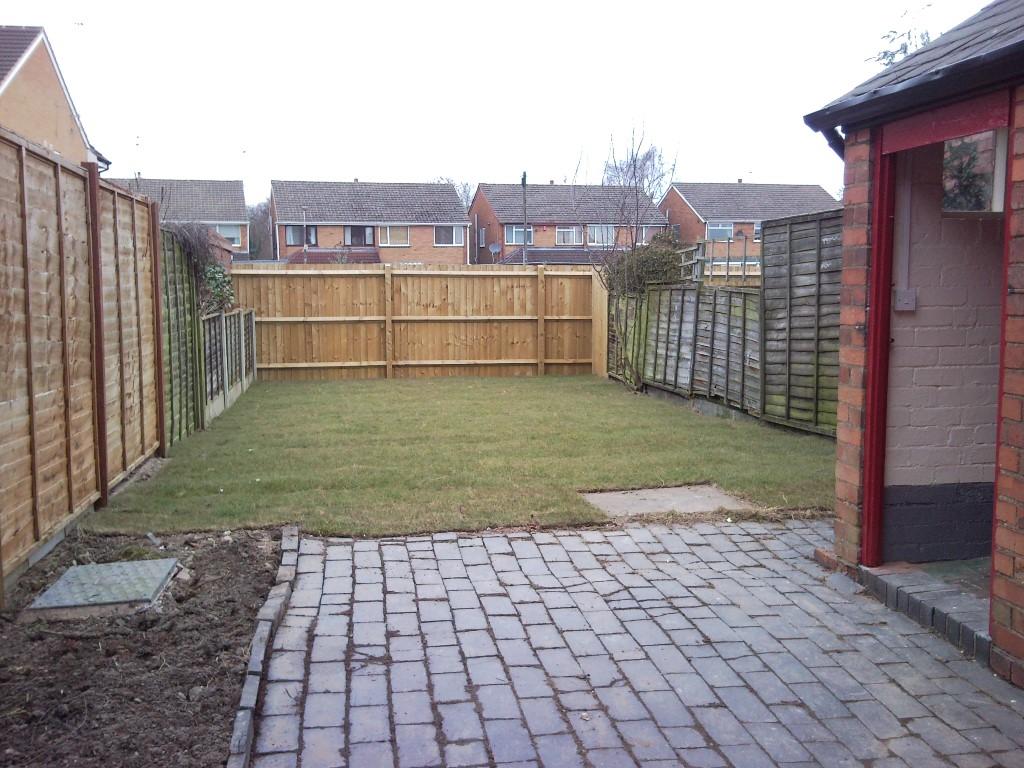 Rear garden