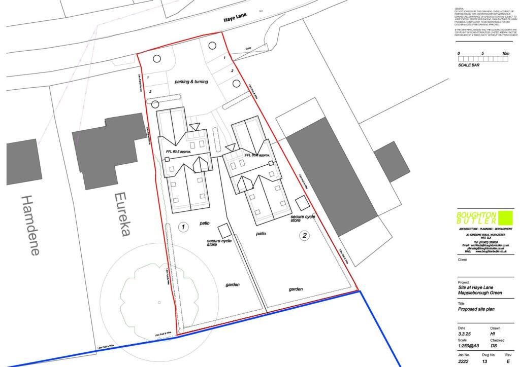 3 &amp; 4. Chapel Fields [Unit 1 and Unit 2] - Propose