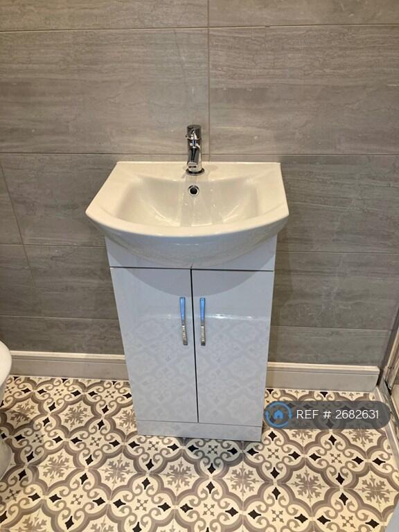 Sink With Mirror Above