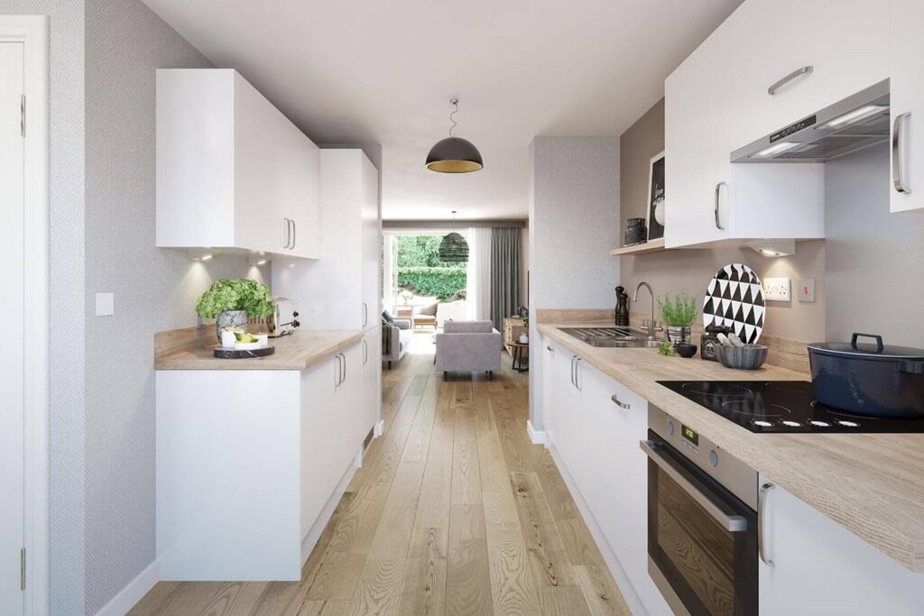 Good amount of kitchen storage