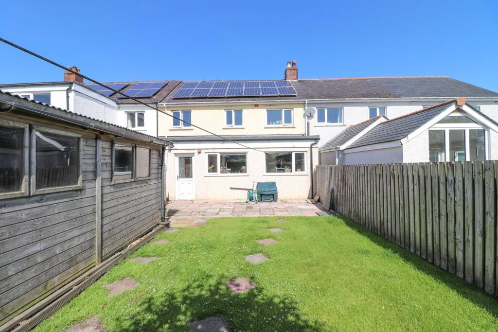 Rear of the Property