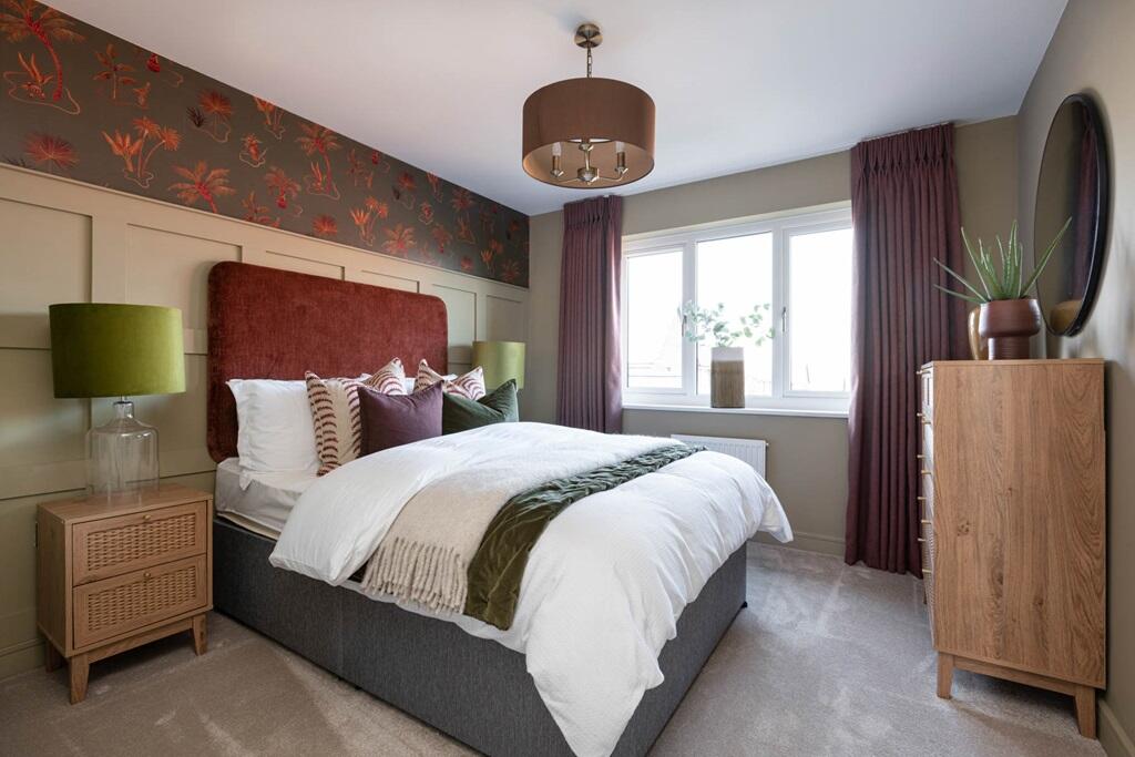 Bedroom 1 features plenty of space with room for furniture