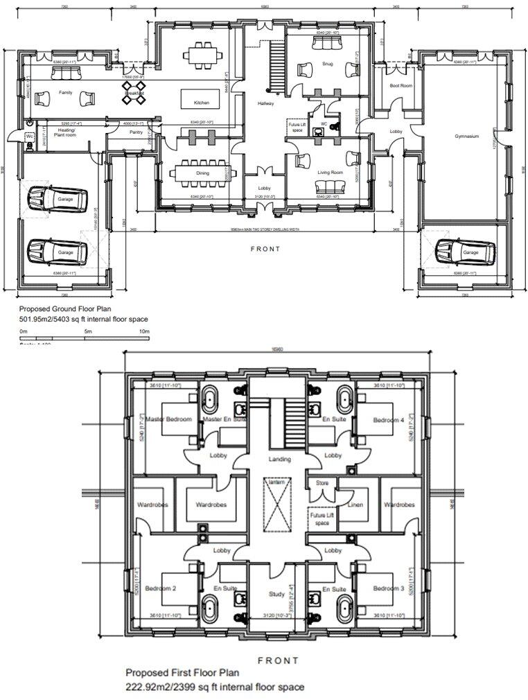 Proposed Floorplans