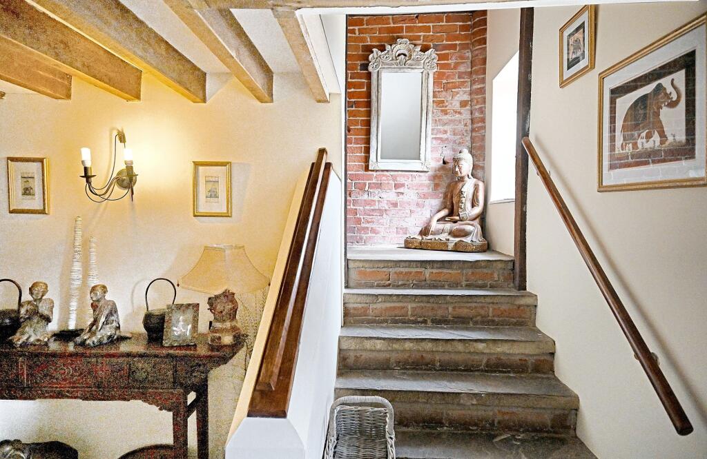 Original Staircase and Hallway