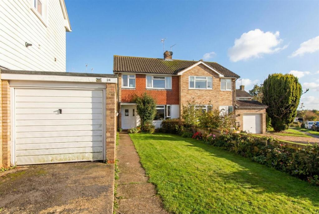 Garage and driveway