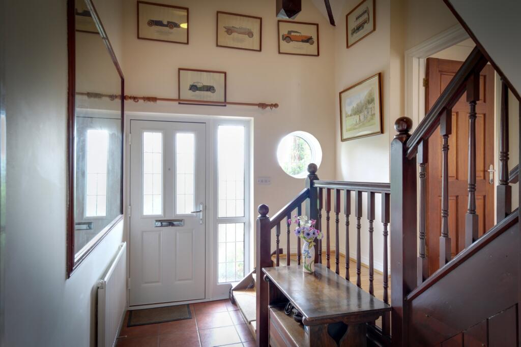 generous large entrance space double height cellin