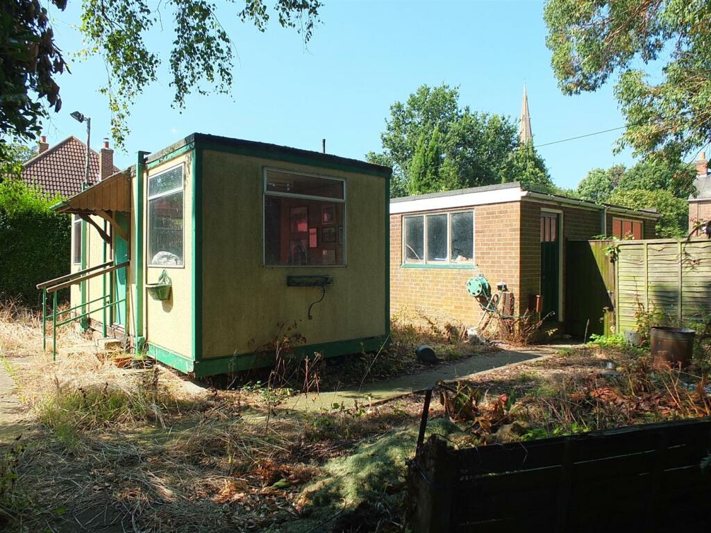 Cabin and Double Garage