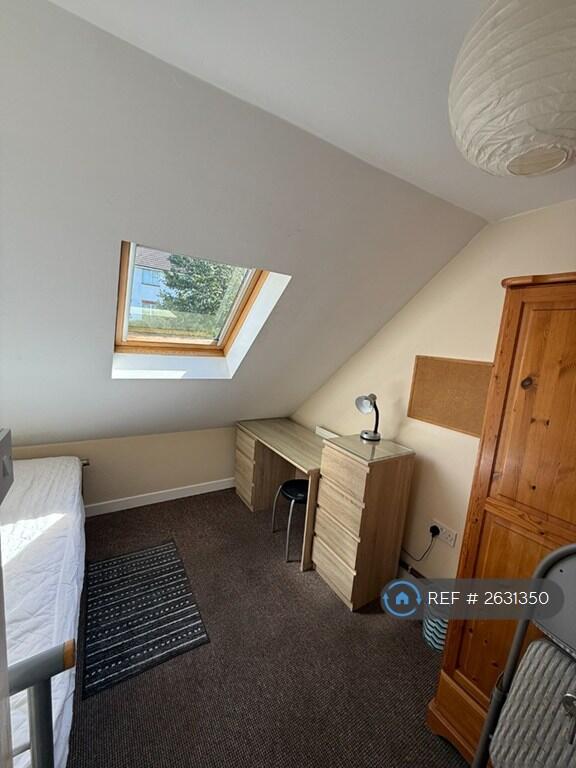 Third Floor Rear Attic Single Bedroom