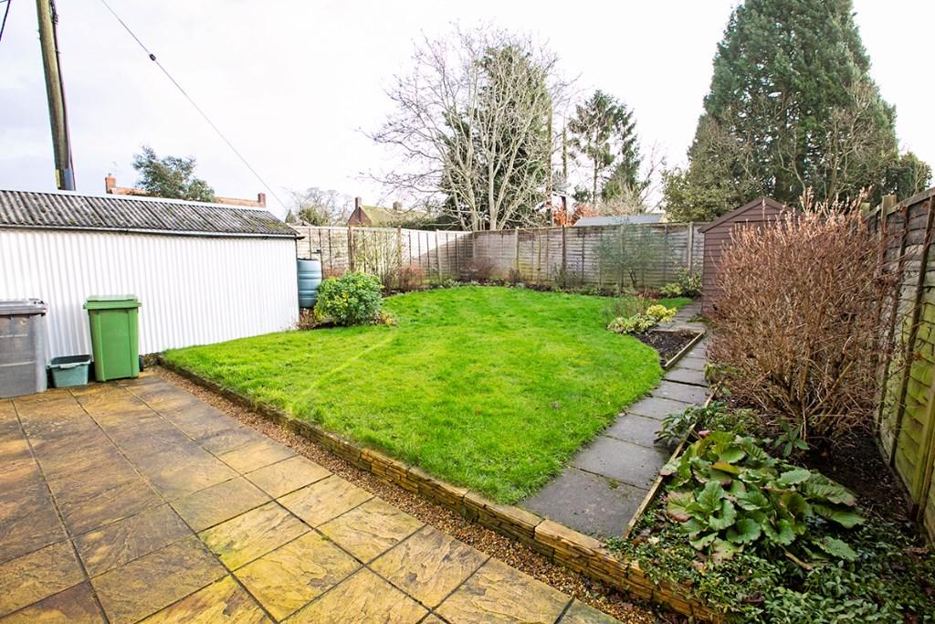 Rear garden