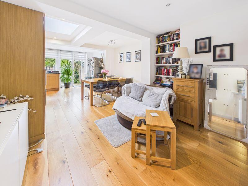 LIVING ROOM TO DINING AREA