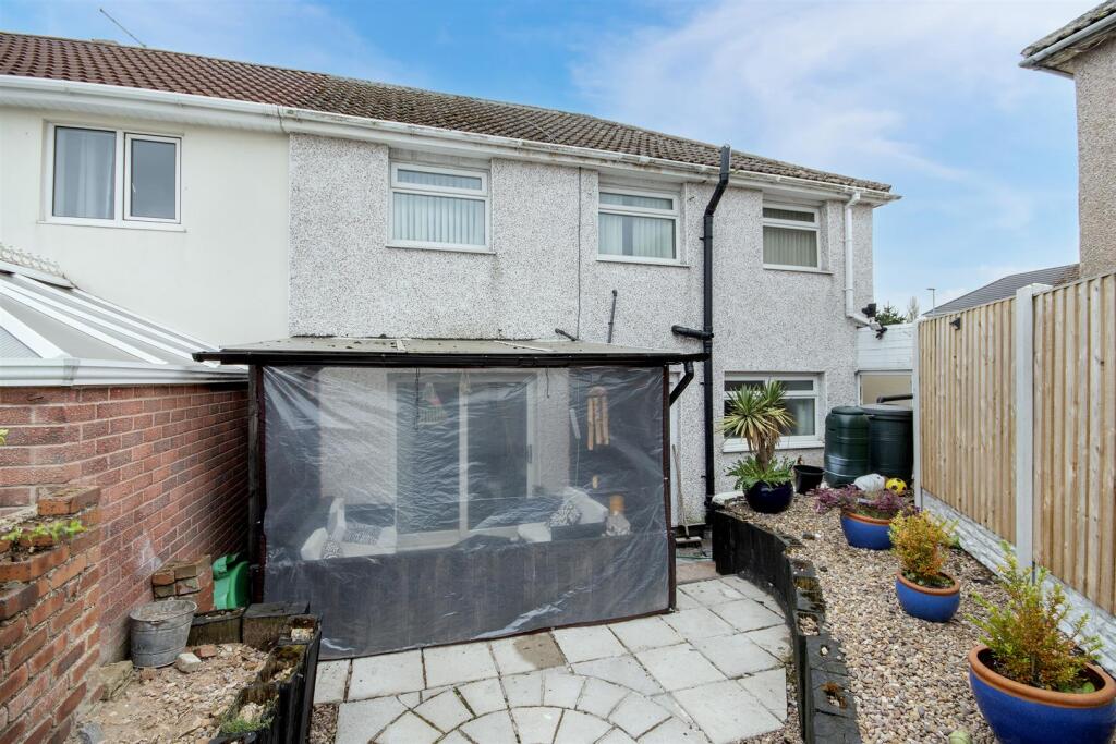 Rear of Property