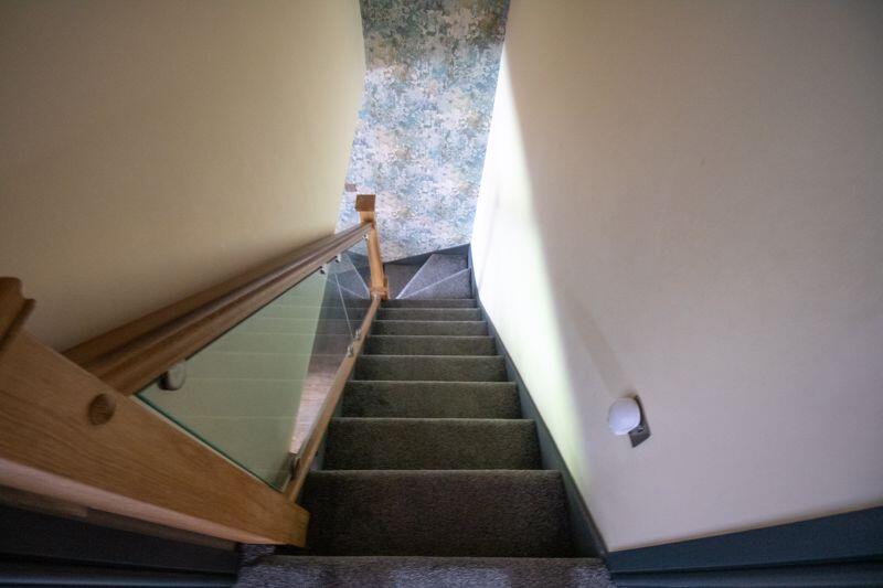 Stairwell to the upper floor