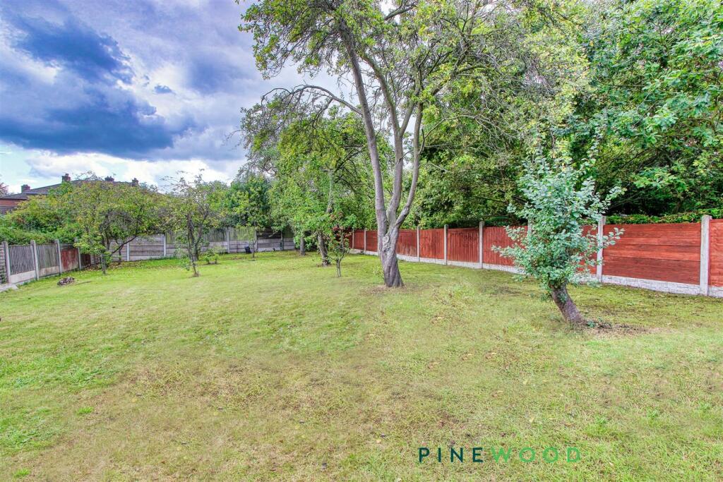 rear garden  - orchard
