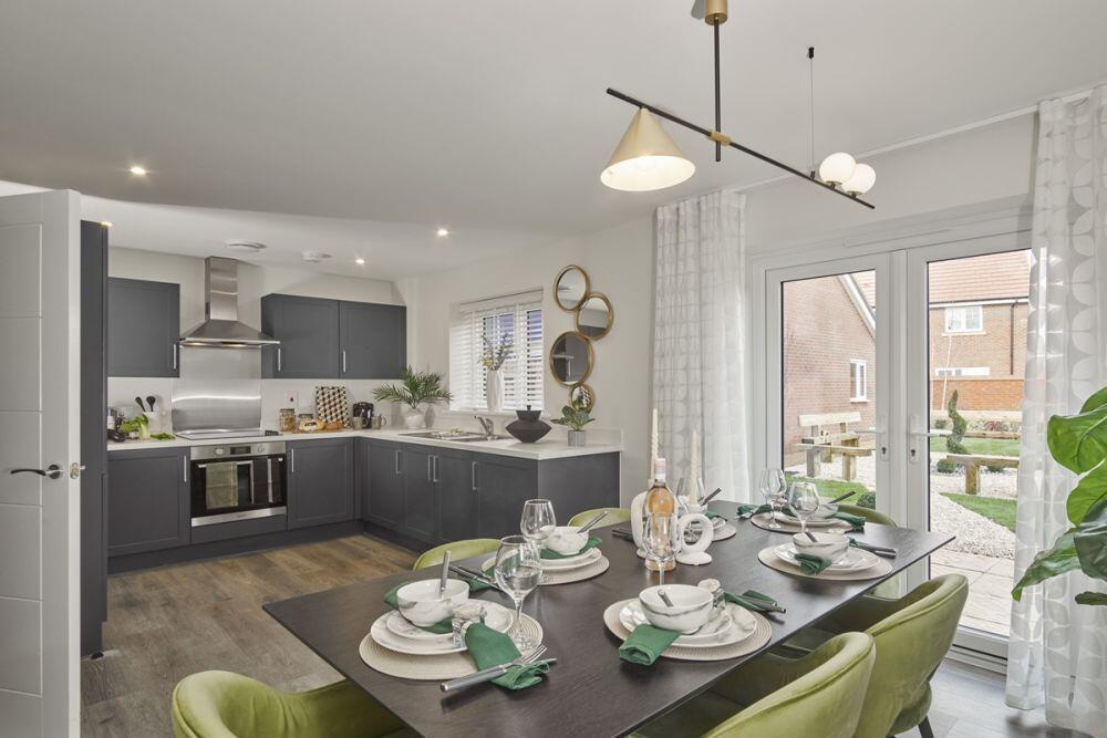 Typical kitchen from another Crest Nicholson development