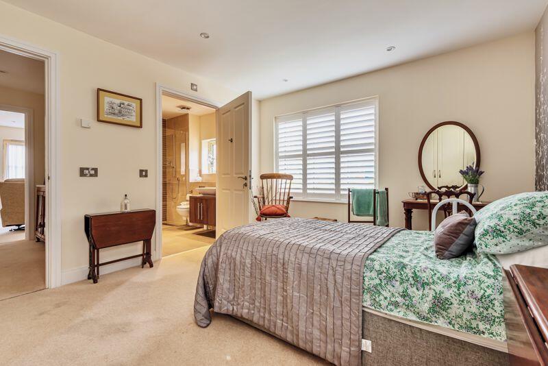 Master bedroom and ensuite