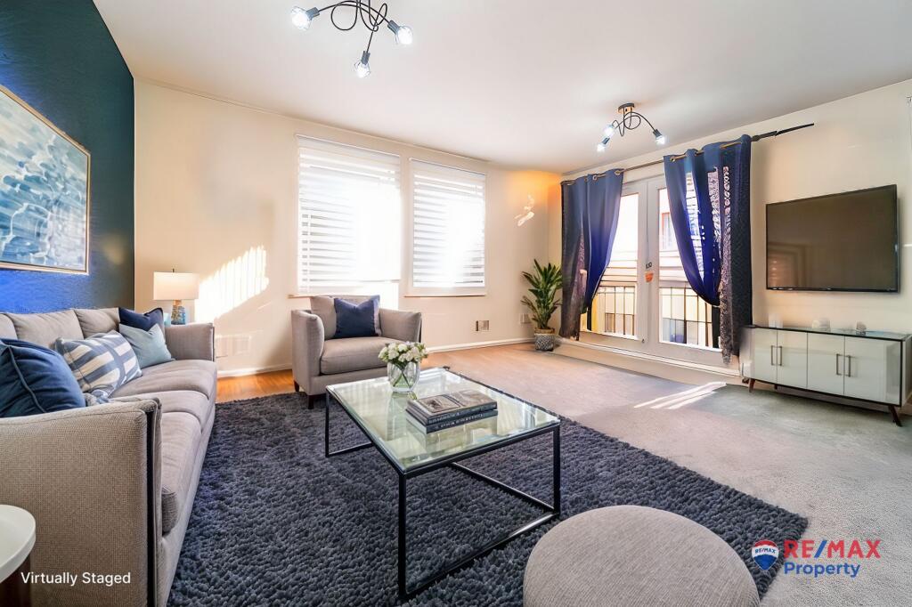 Virtually Staged Lounge