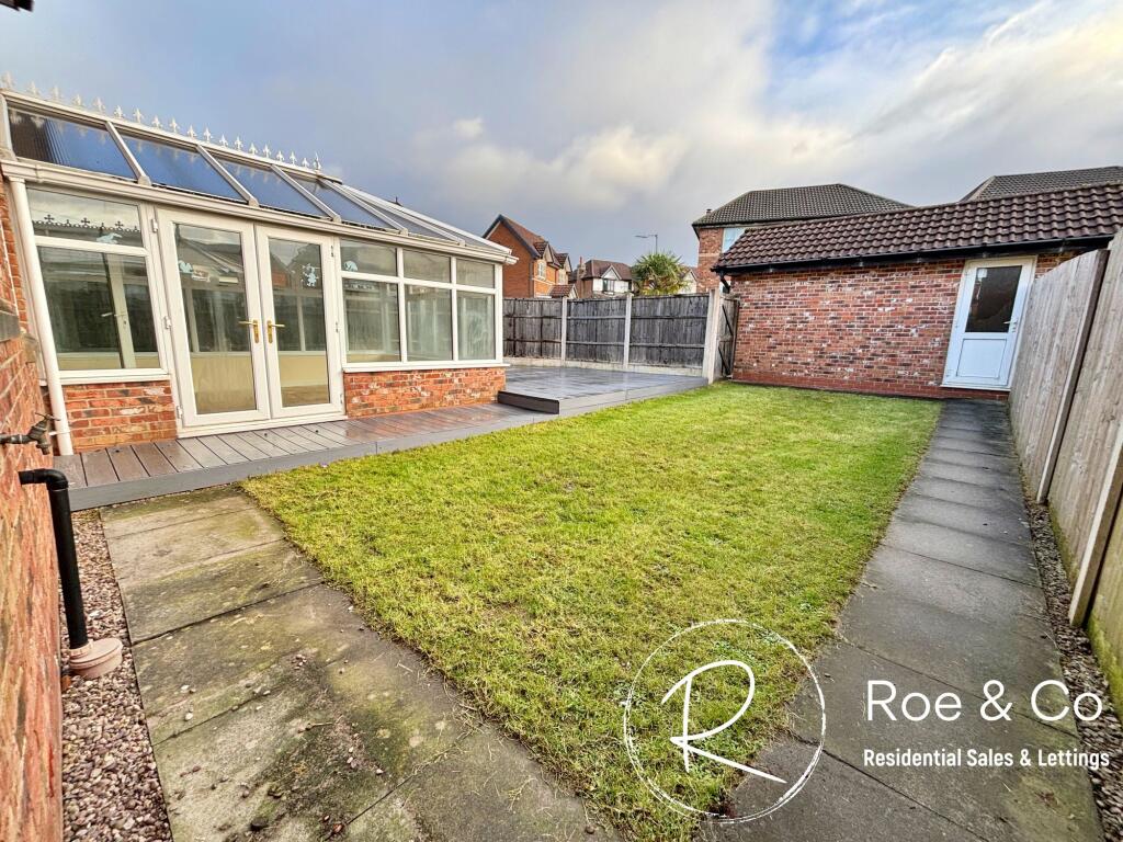 Rear garden