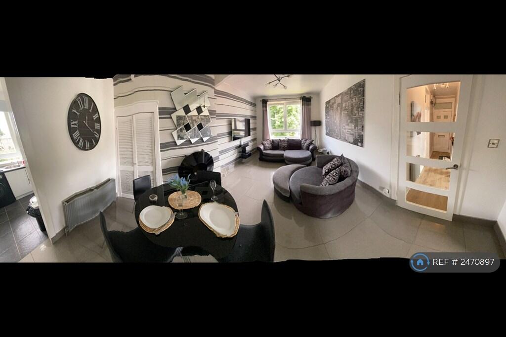 Panoramic View Of The Living Room