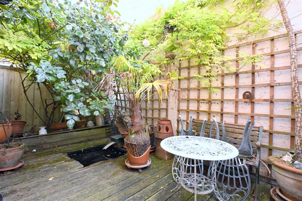 Rear Courtyard