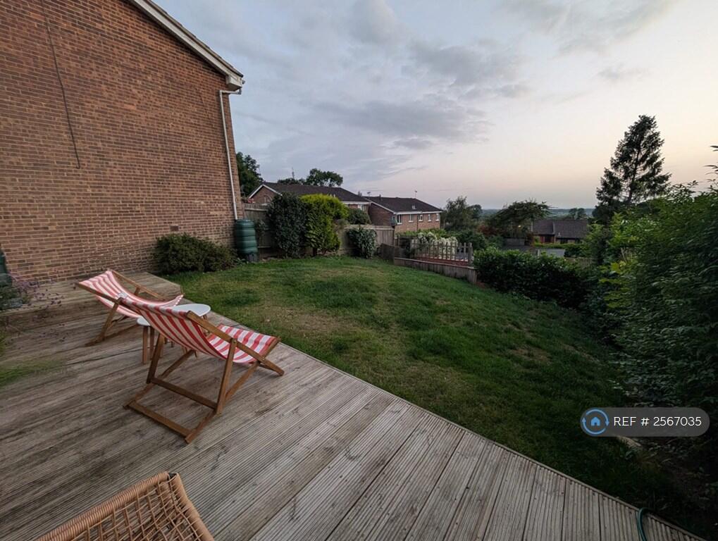 Garden With Views Over Epsom Downs