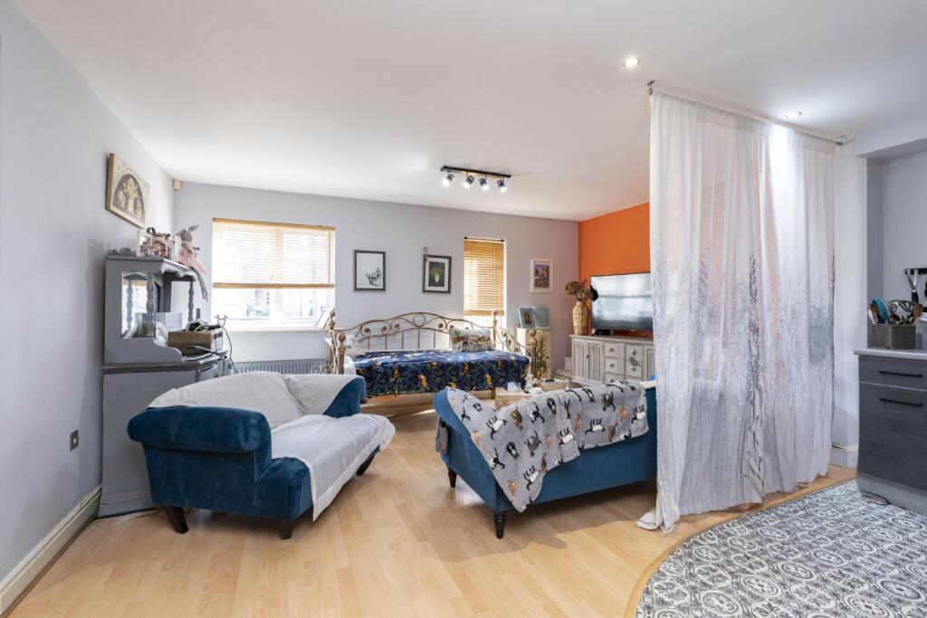 Open Plan Living Room and Kitchen