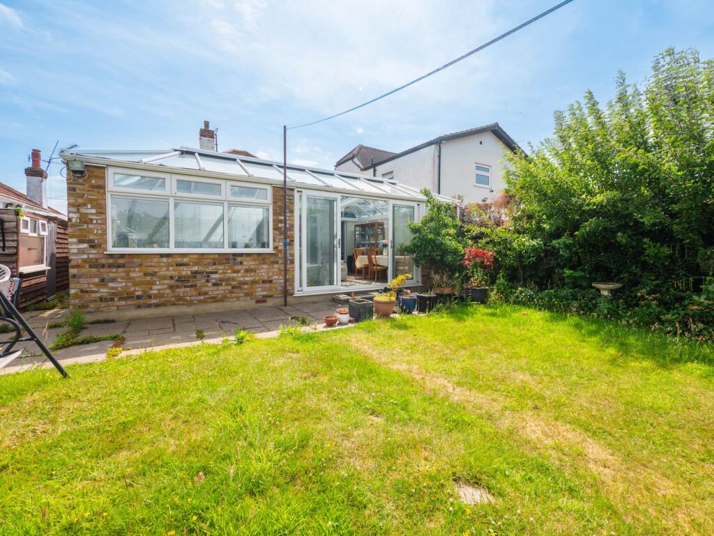 REAR GARDEN IS WEST FACING