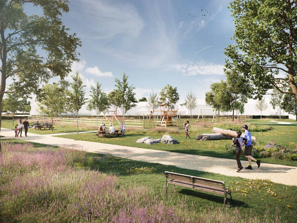 Linear park CGI