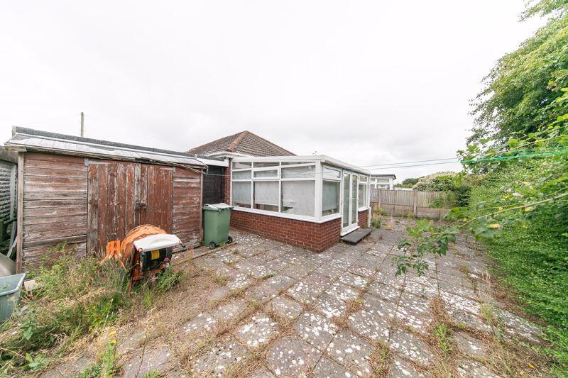 Private South facing garden