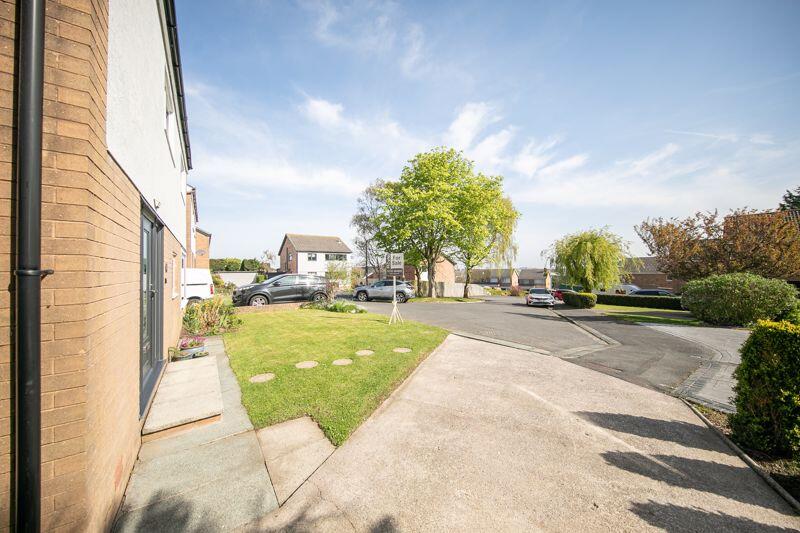 Driveway and front garden