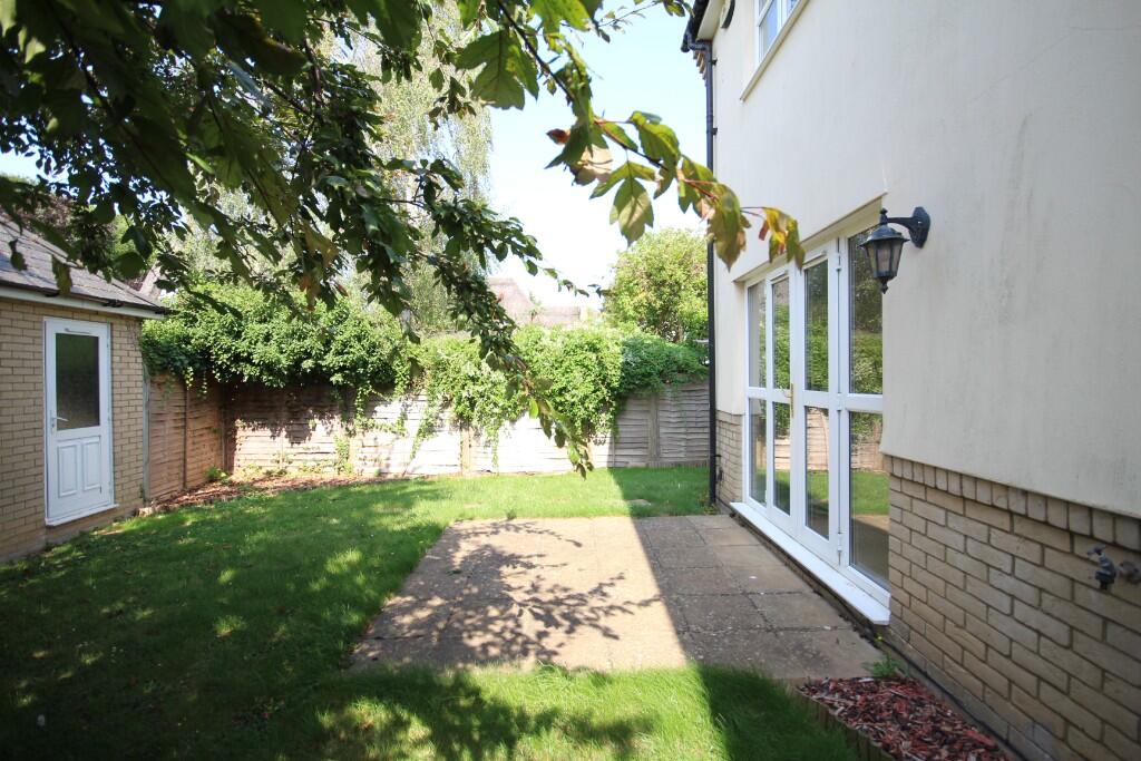 Rear garden
