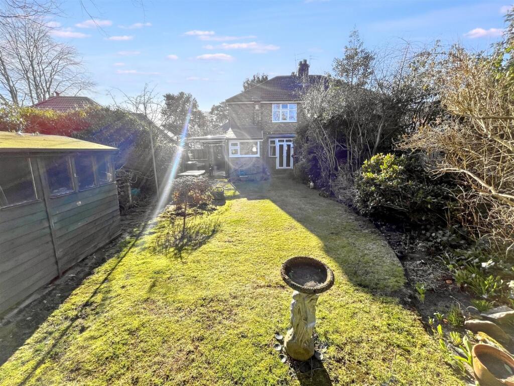 Rear of Property